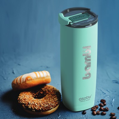 20 oz Asobu Aqualina Dual Lid Insulated Bottle