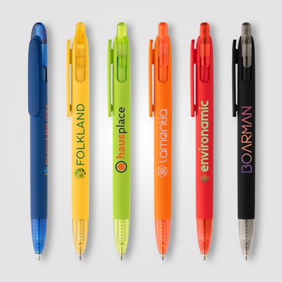Jutta Recycled Plastic Transparent Trim Pen - ColorJet
